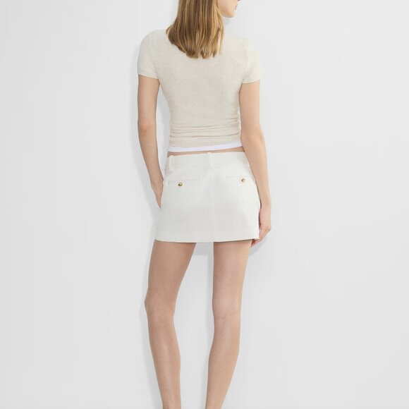 NWT, Aritzia Chino Mini Skirt - Picture 6 of 6